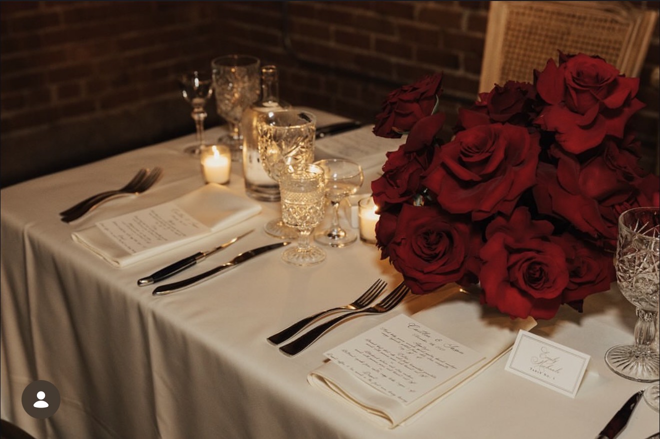 Wedding floral arrangement