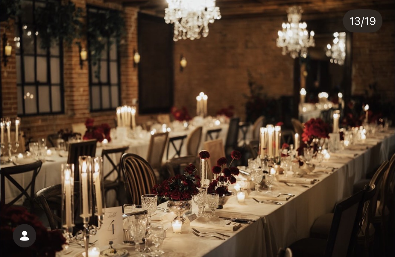 Wedding floral arrangement