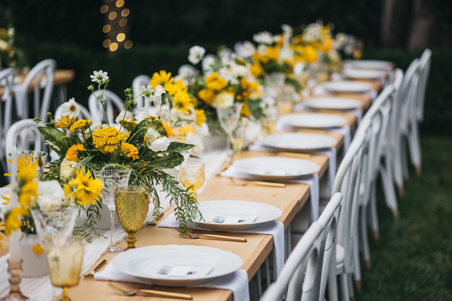 Wedding floral arrangement